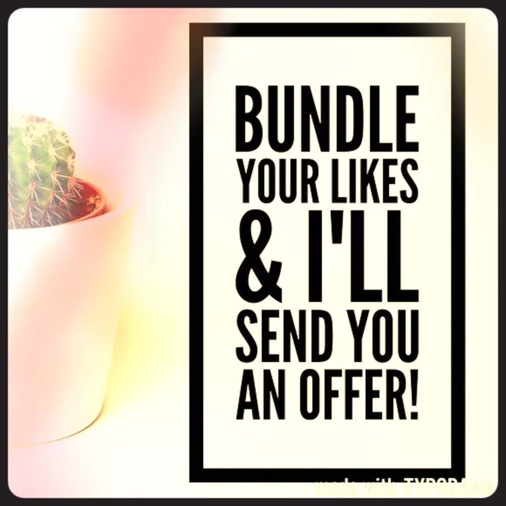 Send me your offer 😉